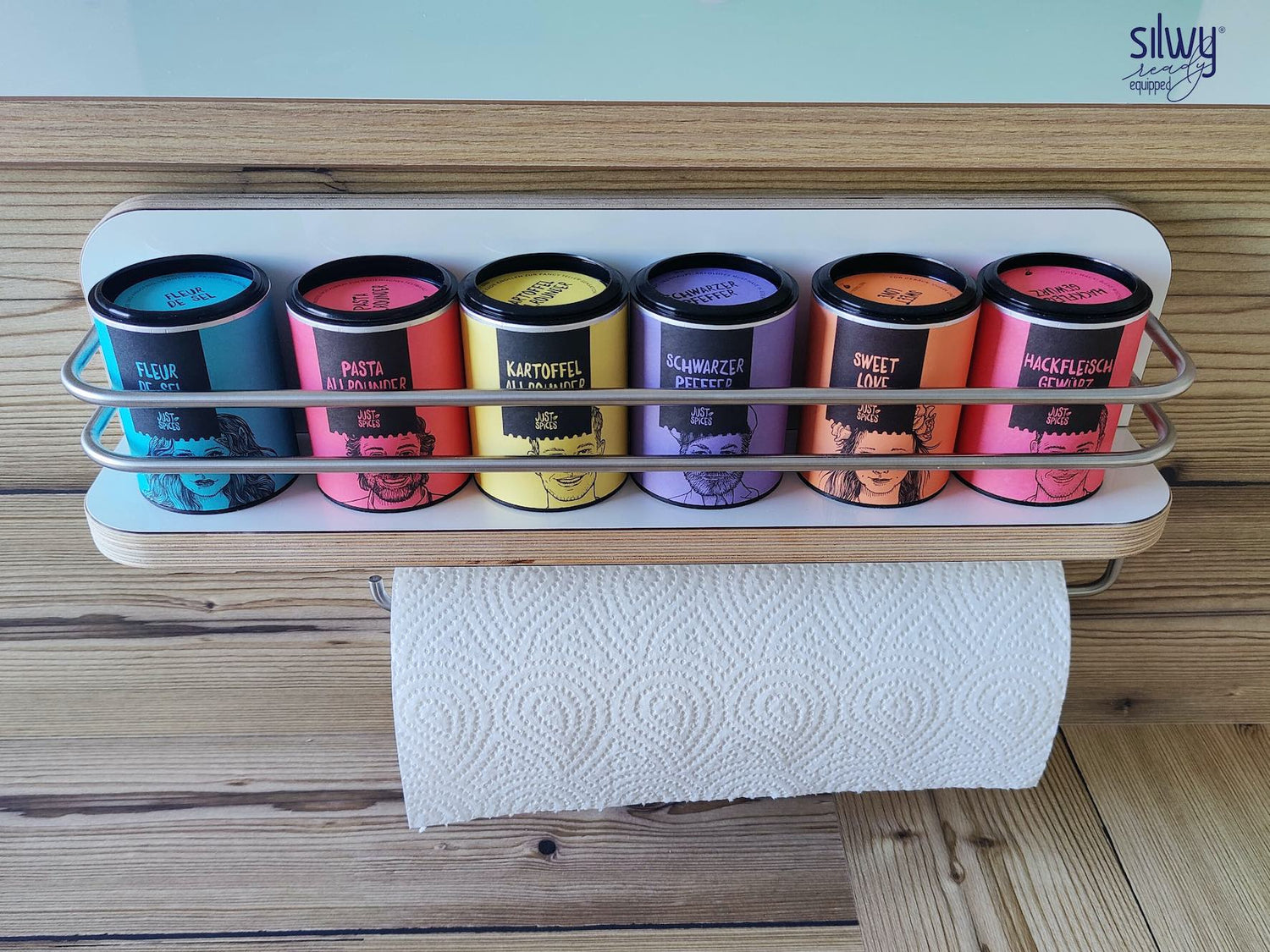 La nouvelle étagère à épices de Camperboards est silwy®-ready