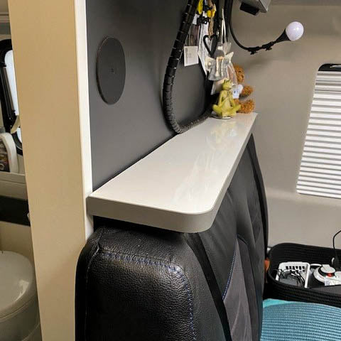 Variante de couleur GA Adria Twin sans rail