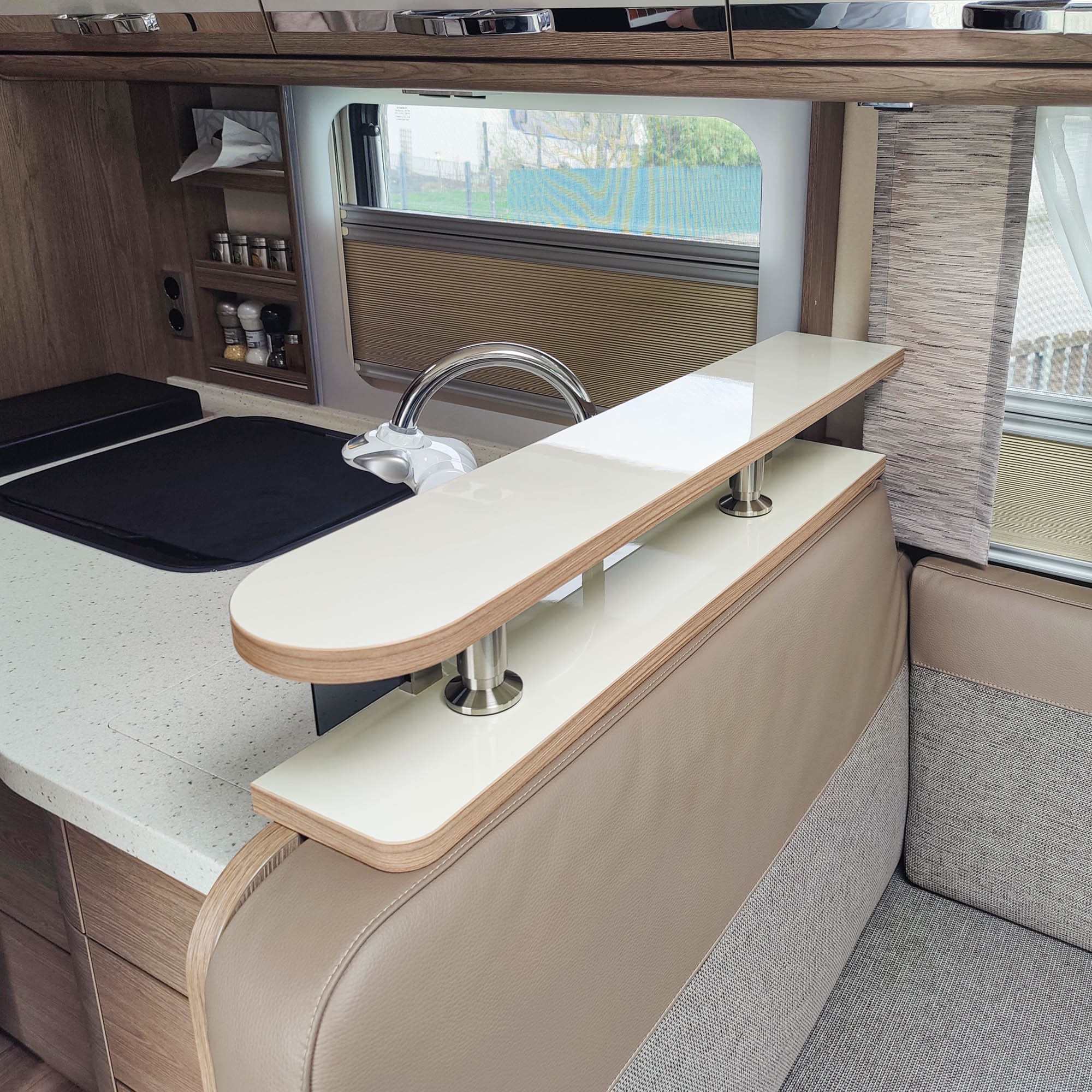 Planche Morelo en cerisier havane