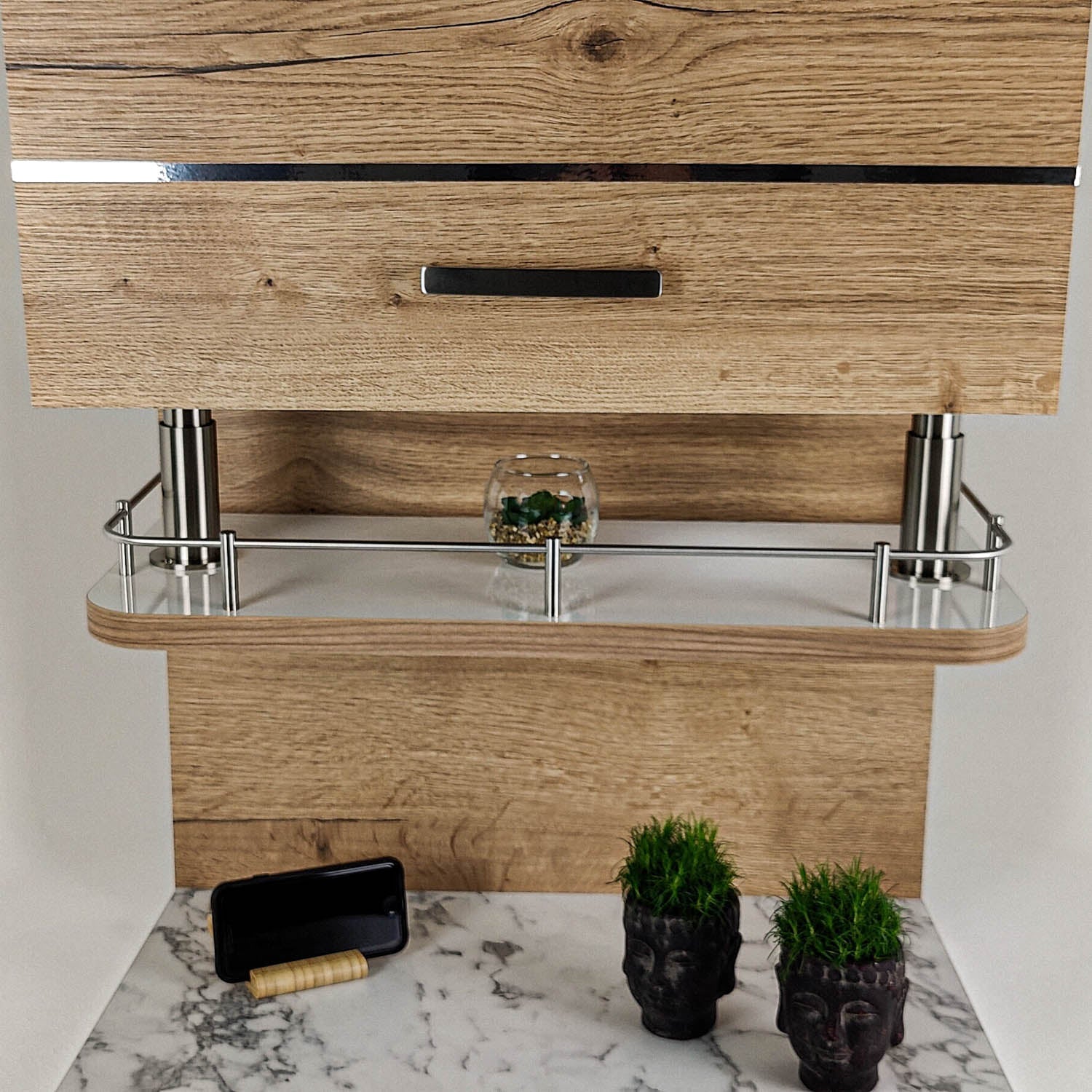 #couleur_blanc_brillant avec bord en cerise/havane