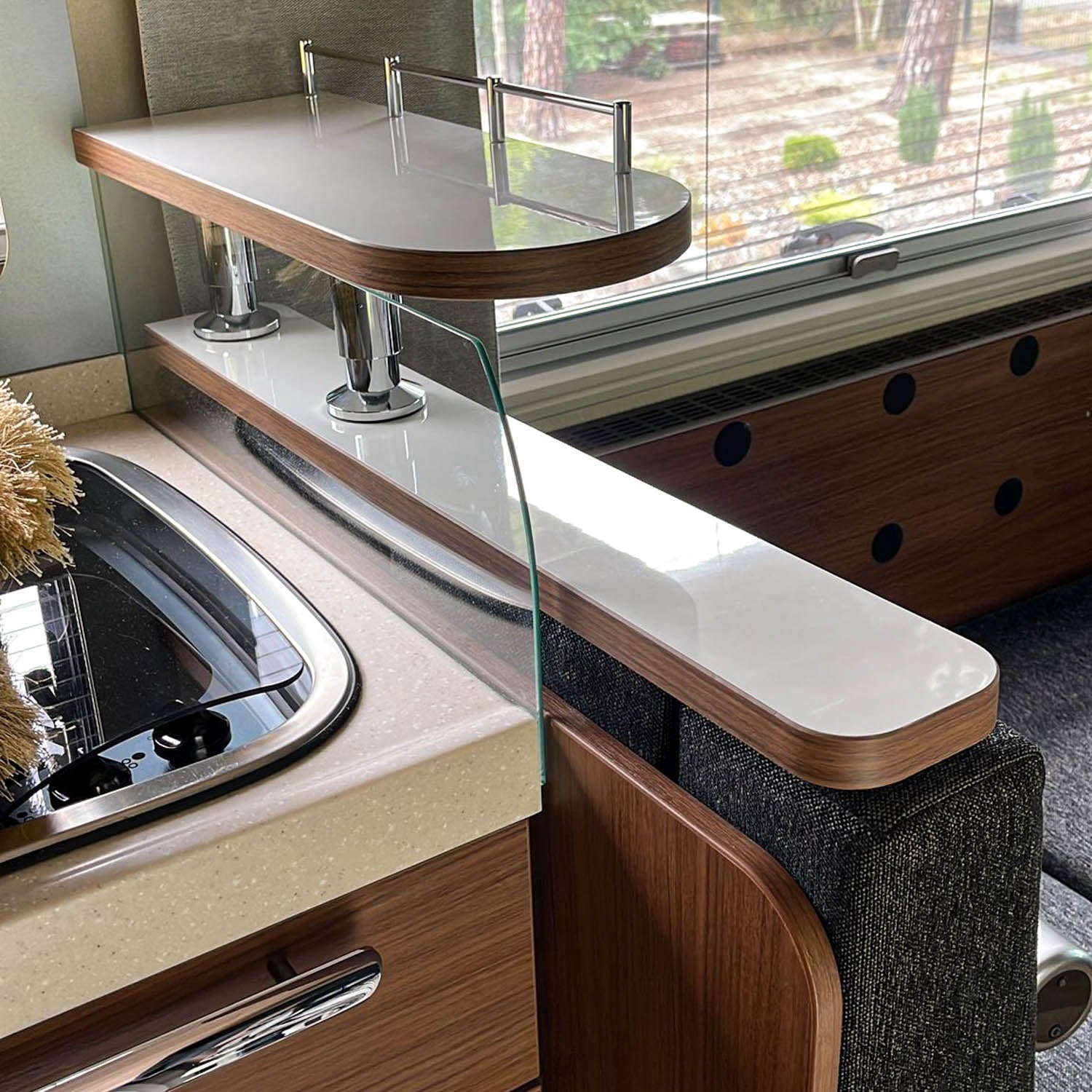 Tablette Niesmann et Bischoff avec Madison Walnut