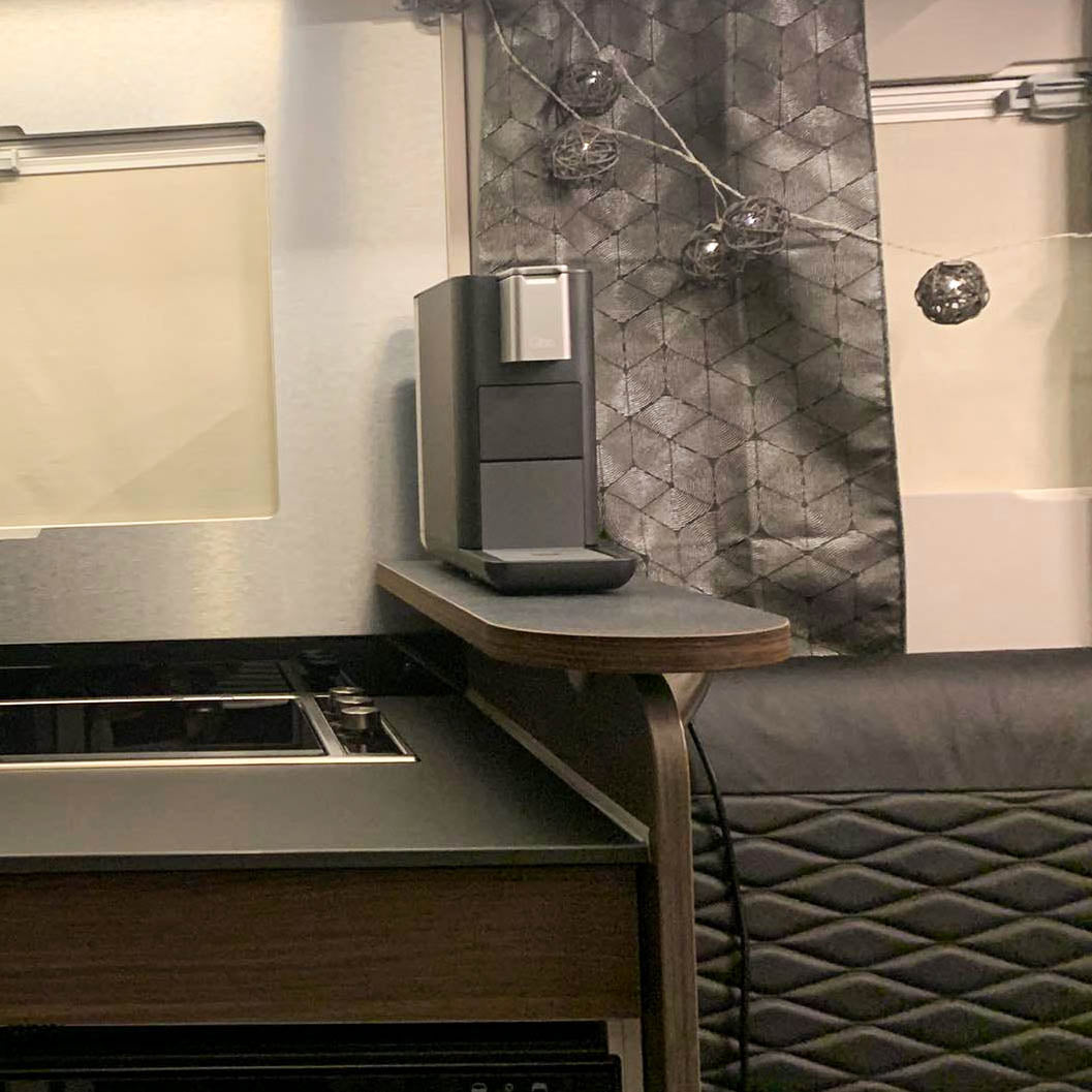 Tablette Adria Terrazzo Nero avec WC