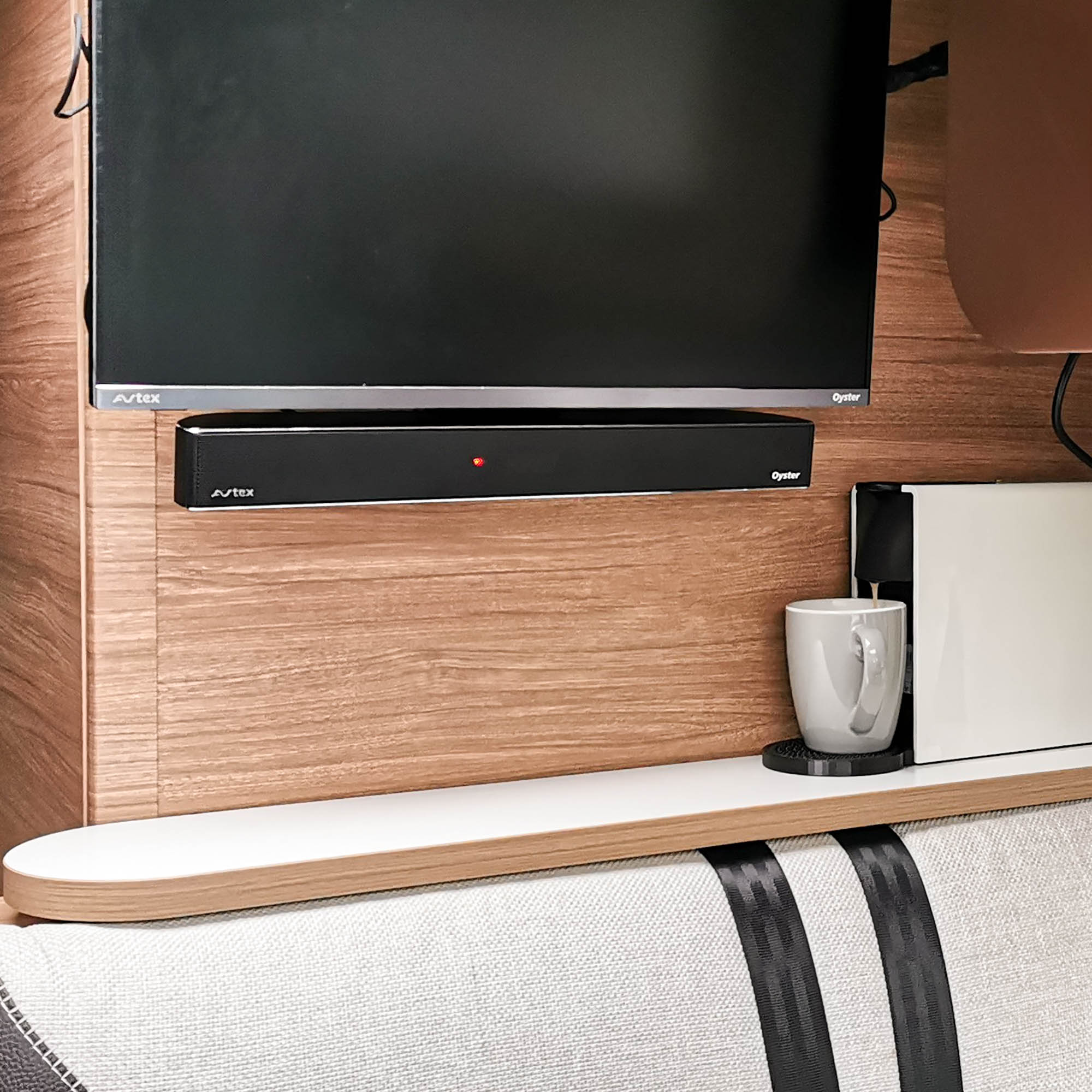 Planche sans rambardes pour le Knaus en cerise havane