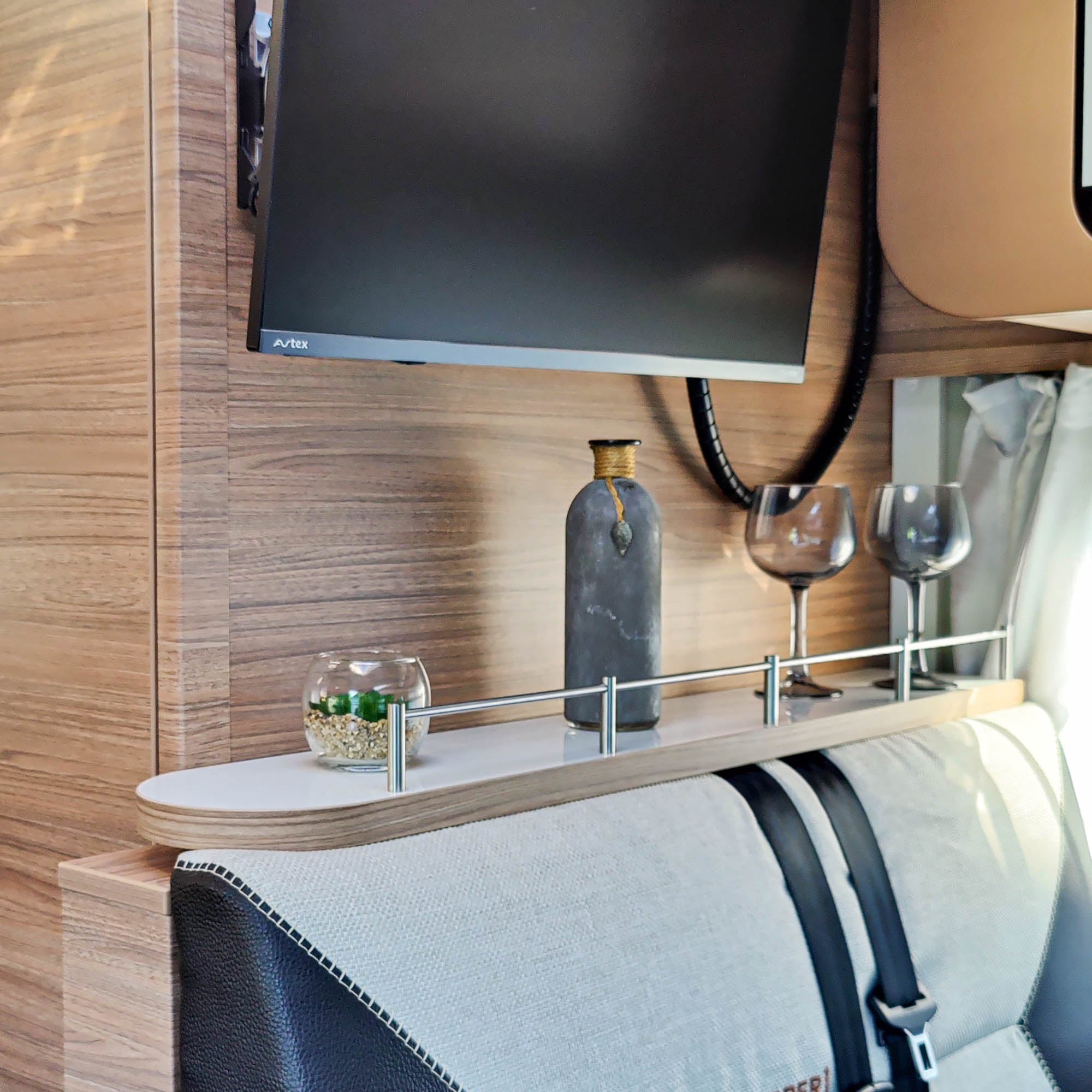 Étagère pour la déco dans le Knaus