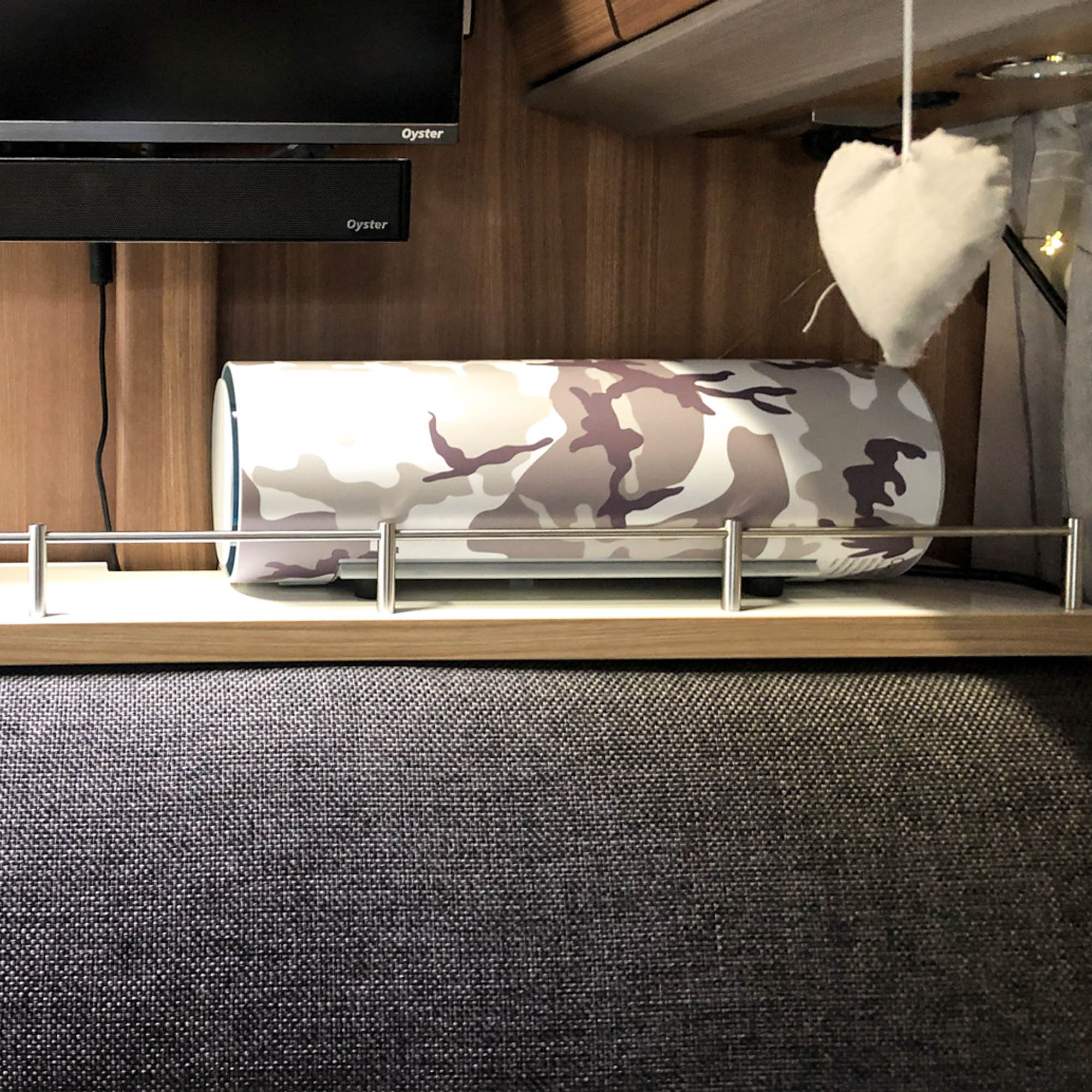 Étagère avec suffisamment de place pour les ozonos