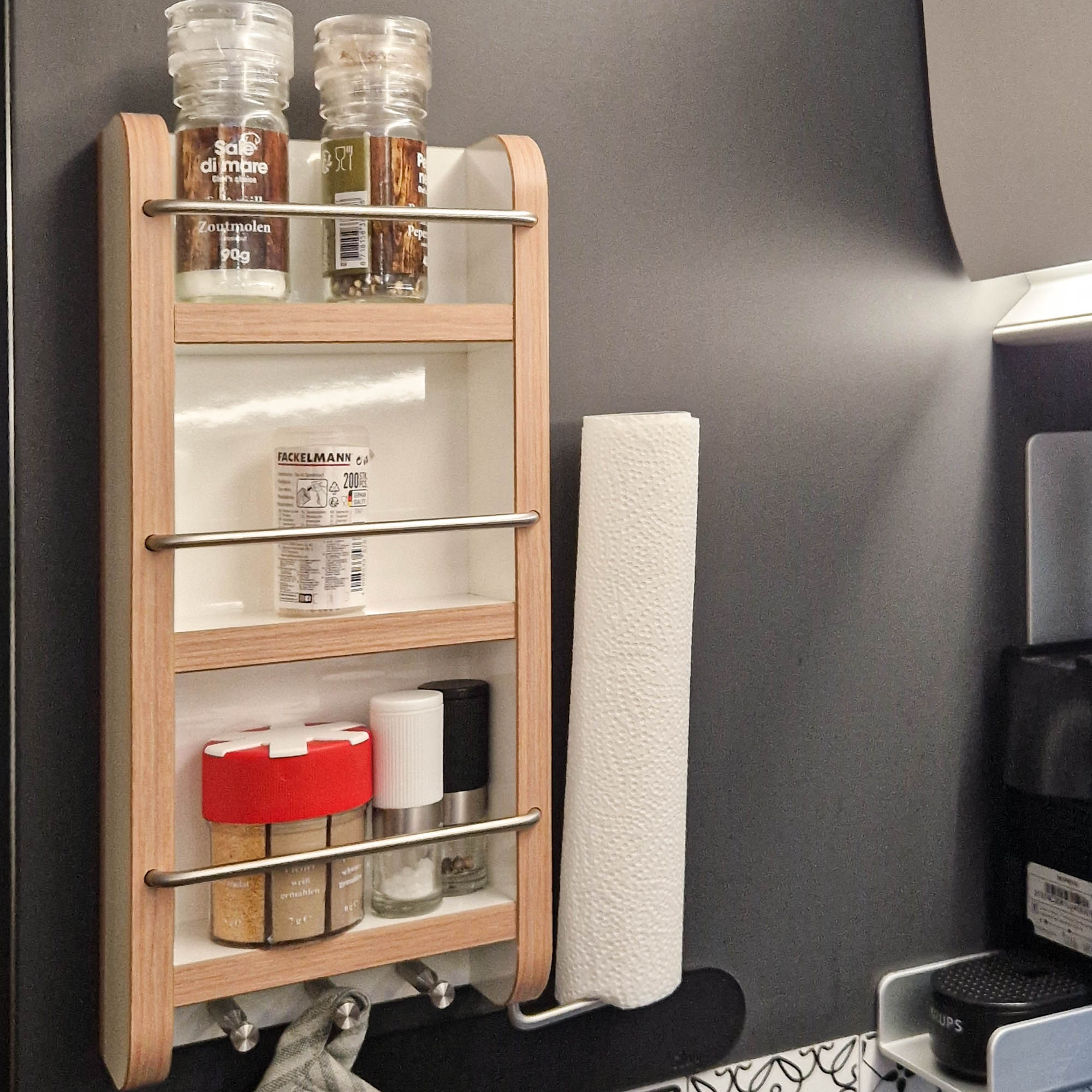 #couleur_blanc brillant avec chant en orme Salisbury