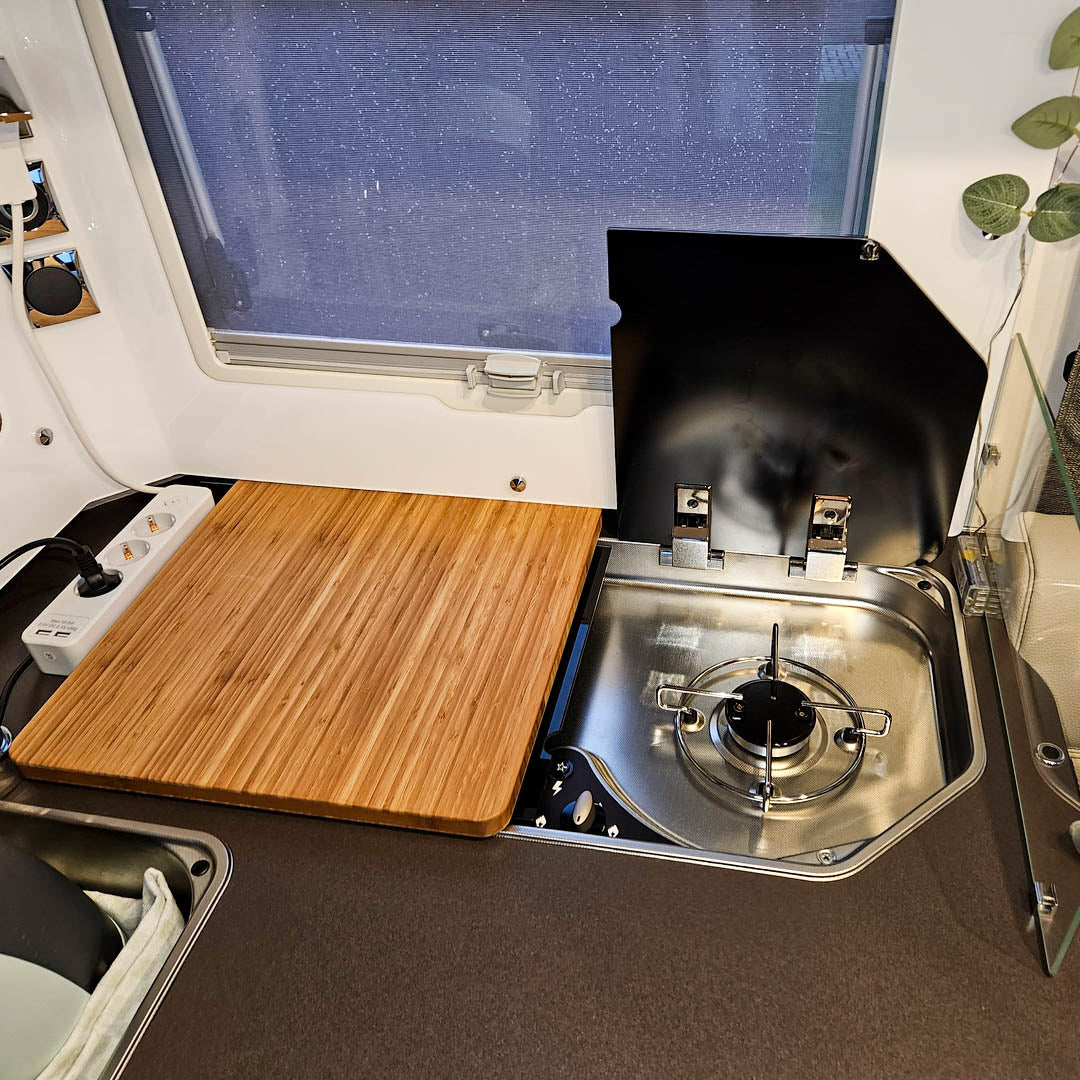 Couverture d'évier et de cuisinière pour camping-car, caravane et campeur