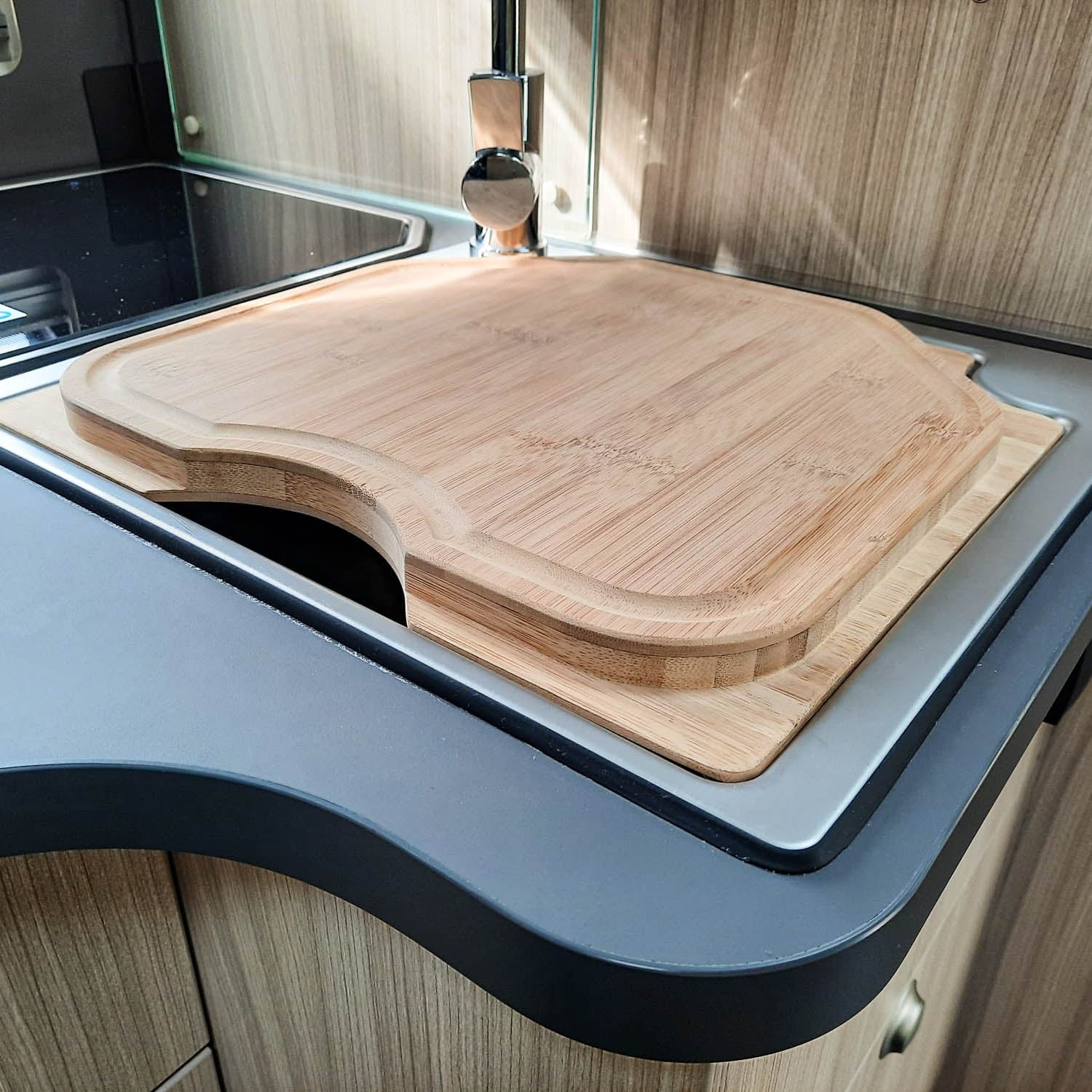 Planche à découper avec couvercle d'évier pour les modèles Sunliving