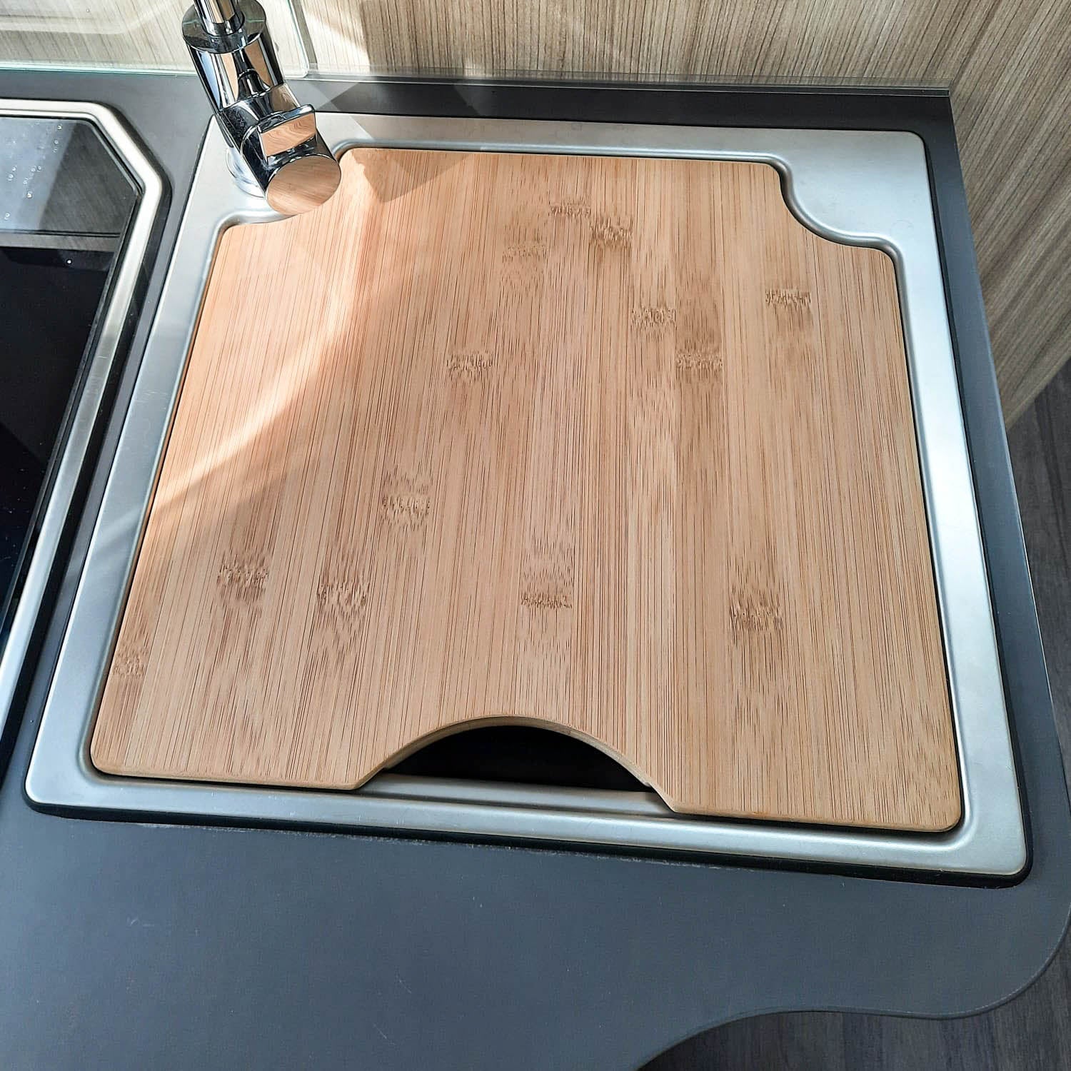 Planche à découper avec couvercle d'évier pour les modèles Sunliving