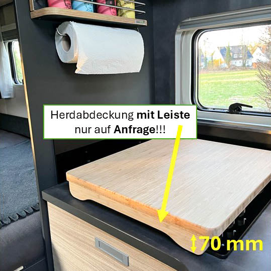 Couverture d'évier et de cuisinière pour camping-car, caravane et campeur