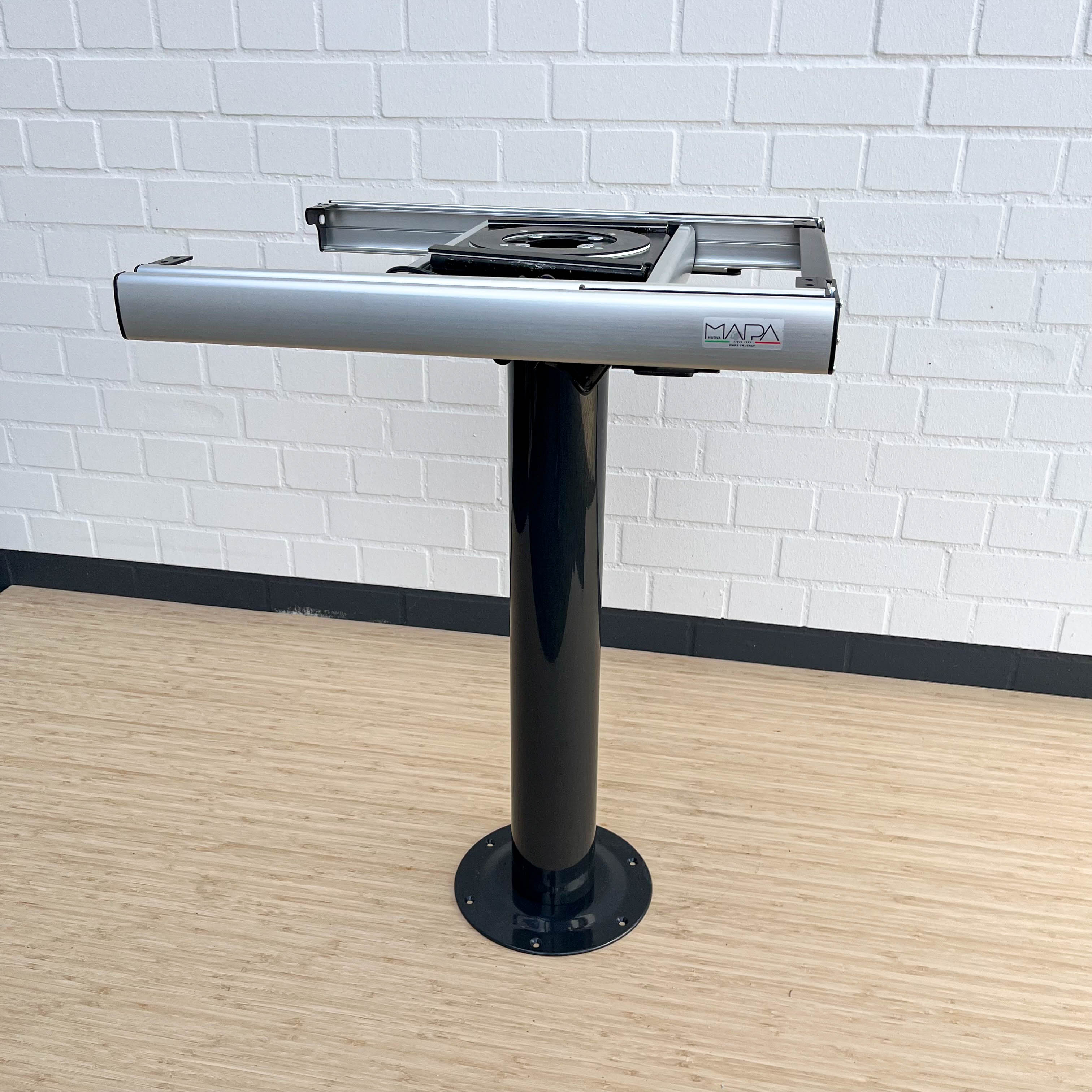 Piètement de table Nuova Mapa, y compris pied rigide pour plateaux de table pliants et classiques