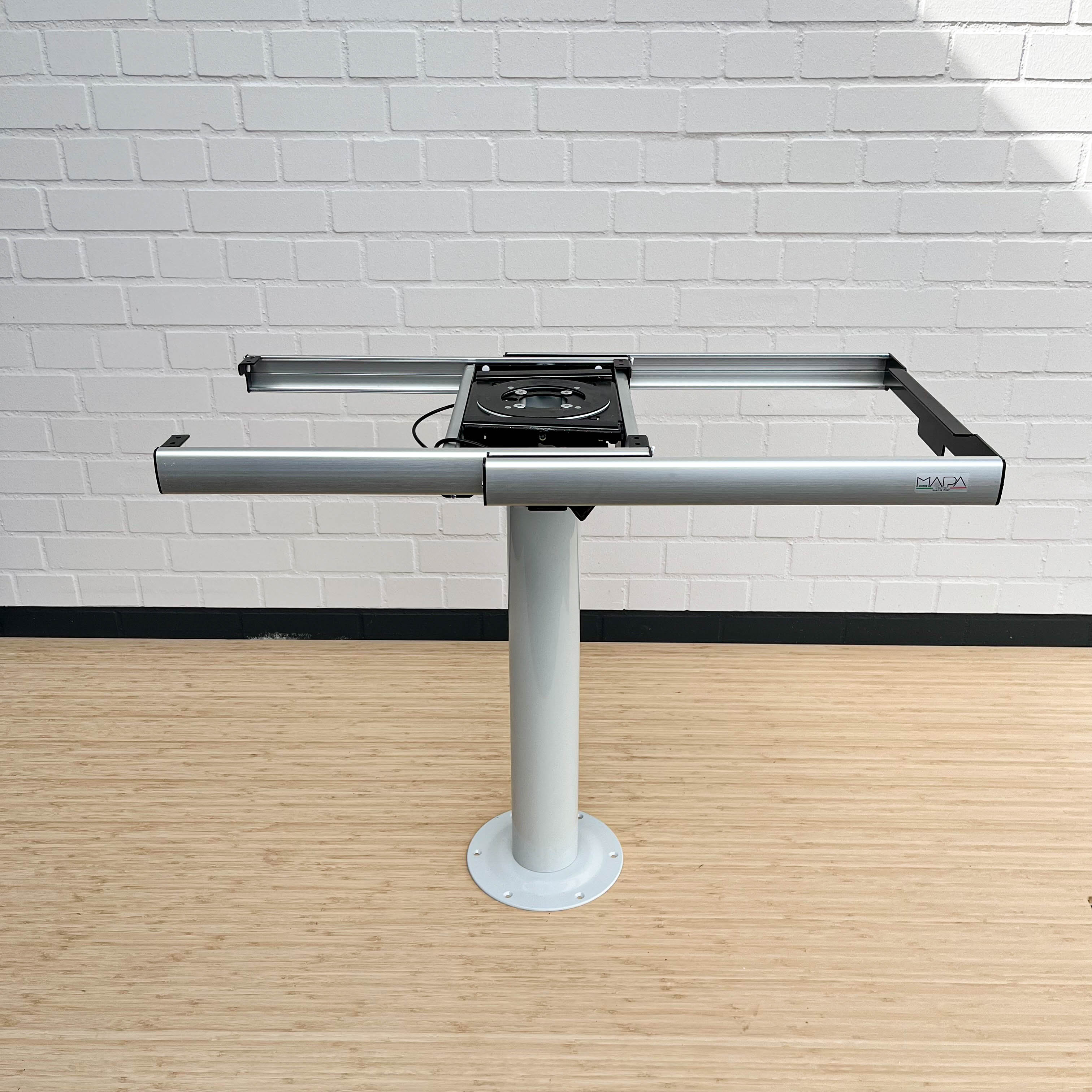 Piètement de table Nuova Mapa, y compris pied rigide pour plateaux de table pliants et classiques